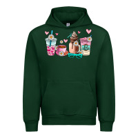 Forest Green mom coffee cup Urban Hoodie - AdoDesignShop