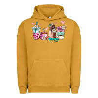 Pigment Peanut Butter mom coffee cup Urban Hoodie - AdoDesignShop