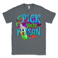 Charcoal Heather Pick Your Poison Classic Tee - texasbilliewilder