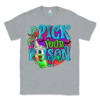 Heather Grey Pick Your Poison Classic Tee - texasbilliewilder