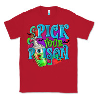 Red Pick Your Poison Classic Tee - texasbilliewilder