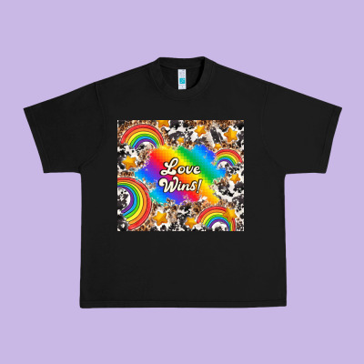 Love Wins Urban Heavy Tee Designed By Tumblerdesignbyshophia