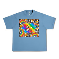 Pebble Blue love wins Urban Heavy Tee - TumblerDesignByShophia