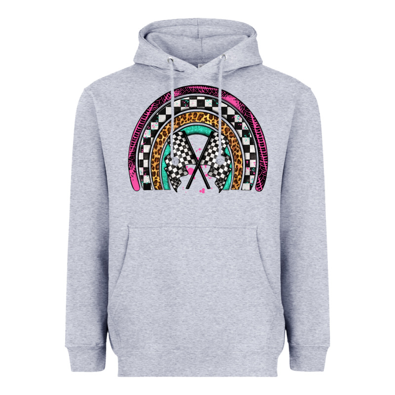 Race Leopard Rainbow Heavyweight Hoodie by Artiststas | Teevron