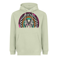 Matcha race leopard rainbow Heavyweight Hoodie - Artiststas
