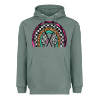 Sage race leopard rainbow Heavyweight Hoodie - Artiststas