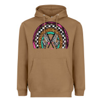 Toasted Coconut race leopard rainbow Heavyweight Hoodie - Artiststas