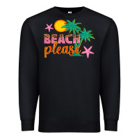 Black beach please Premium Sweatshirt - Artiststas