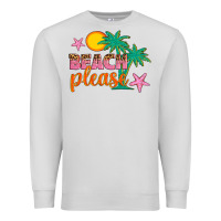 Dove Grey beach please Premium Sweatshirt - Artiststas