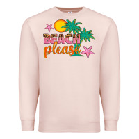Pale Pink beach please Premium Sweatshirt - Artiststas