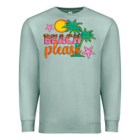Seafoam beach please Premium Sweatshirt - Artiststas