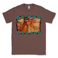 Chestnut chicken western Classic Tee - RacoonDesign