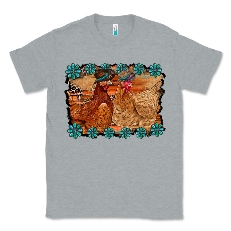 Chicken Western Classic Tee by RacoonDesign | Teevron