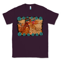 Plum chicken western Classic Tee - RacoonDesign