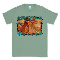 Sage chicken western Classic Tee - RacoonDesign