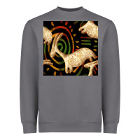 Storm african ethnic animal seamless pattern Heavyweight Sweatshirt - BundleAndBundleShop