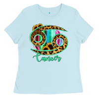 Baby Blue Cancer Zodiac Ladies Tee - Bettercallsaul