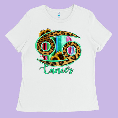 Cancer Zodiac Ladies Tee Designed By Bettercallsaul