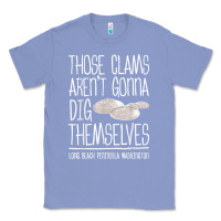Colony Blue Clam Diggers Funny Quote Gift Long Beach Peninsula Classic Tee - minhPixels