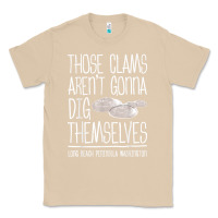 Mushroom Clam Diggers Funny Quote Gift Long Beach Peninsula Classic Tee - minhPixels