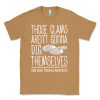 Toasted Coconut Clam Diggers Funny Quote Gift Long Beach Peninsula Classic Tee - minhPixels