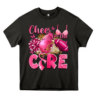 Asphalt cheer for the cure breast cancer Heavy Core Tee - LillyAllenDesigns