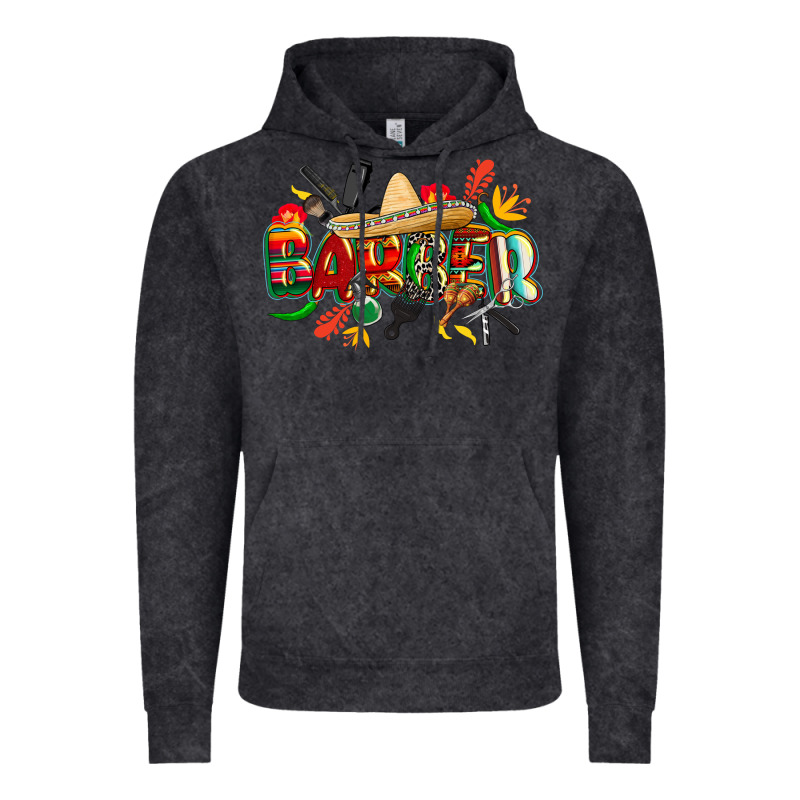 Cinco De Mayo Barber Vintage Hoodie by CowGirlArtShop | Teevron