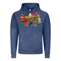 Vintage Denim cinco de mayo barber Vintage Hoodie - CowGirlArtShop