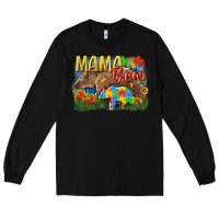 Black Mama bear Autism Long Sleeve Tee - CowGirlArtShop
