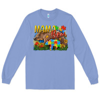 Colony Blue Mama bear Autism Long Sleeve Tee - CowGirlArtShop