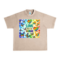 French Oak love has no gender Urban Heavy Tee - TumblerDesignByShophia