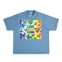 Pebble Blue love has no gender Urban Heavy Tee - TumblerDesignByShophia