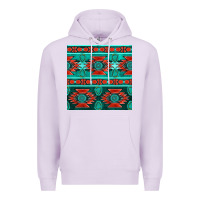 Lilac native american aztec seamless pattern 4 Premium Hoodie - BundleAndBundleShop