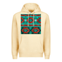 Pina Colada native american aztec seamless pattern 4 Premium Hoodie - BundleAndBundleShop