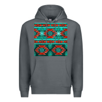 Rock native american aztec seamless pattern 4 Premium Hoodie - BundleAndBundleShop