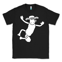 Black shaun the sheep Classic Tee - minhPixels