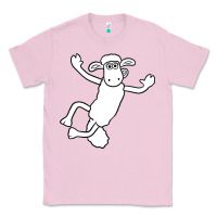 Bubblegum Pink shaun the sheep Classic Tee - minhPixels