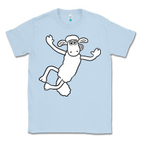 Dusty Blue shaun the sheep Classic Tee - minhPixels