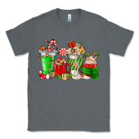 Charcoal Heather Christmas coffee cup Classic Tee - NancyCooperArtShop