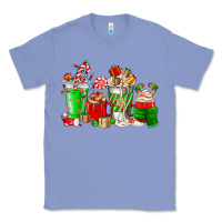 Colony Blue Christmas coffee cup Classic Tee - NancyCooperArtShop