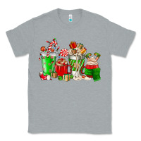 Heather Grey Christmas coffee cup Classic Tee - NancyCooperArtShop