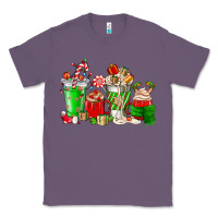 Lavender Christmas coffee cup Classic Tee - NancyCooperArtShop