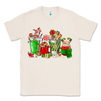 Natural Christmas coffee cup Classic Tee - NancyCooperArtShop