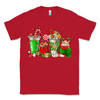 Red Christmas coffee cup Classic Tee - NancyCooperArtShop