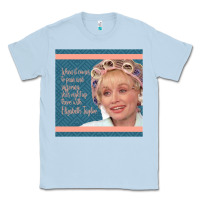 Dusty Blue Truvy Steel Magnolias Suffering Funny Movie Quote Classic Tee - minhPixels