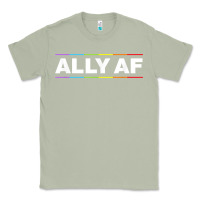 Matcha Ally AF Pride Rainbow Shirt  Proud LGBTQ Ally TShirt Classic Tee - minhPixels