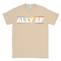 Mushroom Ally AF Pride Rainbow Shirt  Proud LGBTQ Ally TShirt Classic Tee - minhPixels