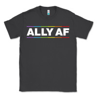 Smoke Ally AF Pride Rainbow Shirt  Proud LGBTQ Ally TShirt Classic Tee - minhPixels
