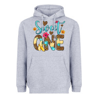 Heather Grey sweet one banana Heavyweight Hoodie - Artiststas