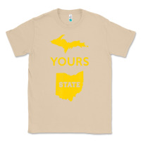 Mushroom Up Yours State Of Ohio Funny Anti Oh Pro Michigan Meme Classic Tee - minhPixels